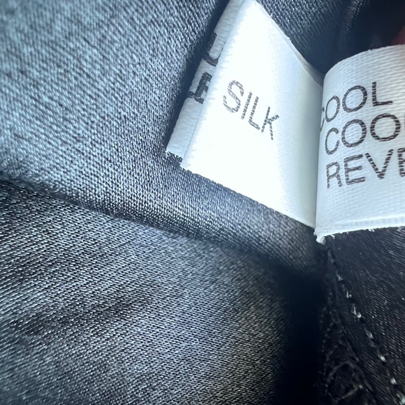 Temperley London dress size 8 6 black silver print sheer midi - Picture 5 of 6